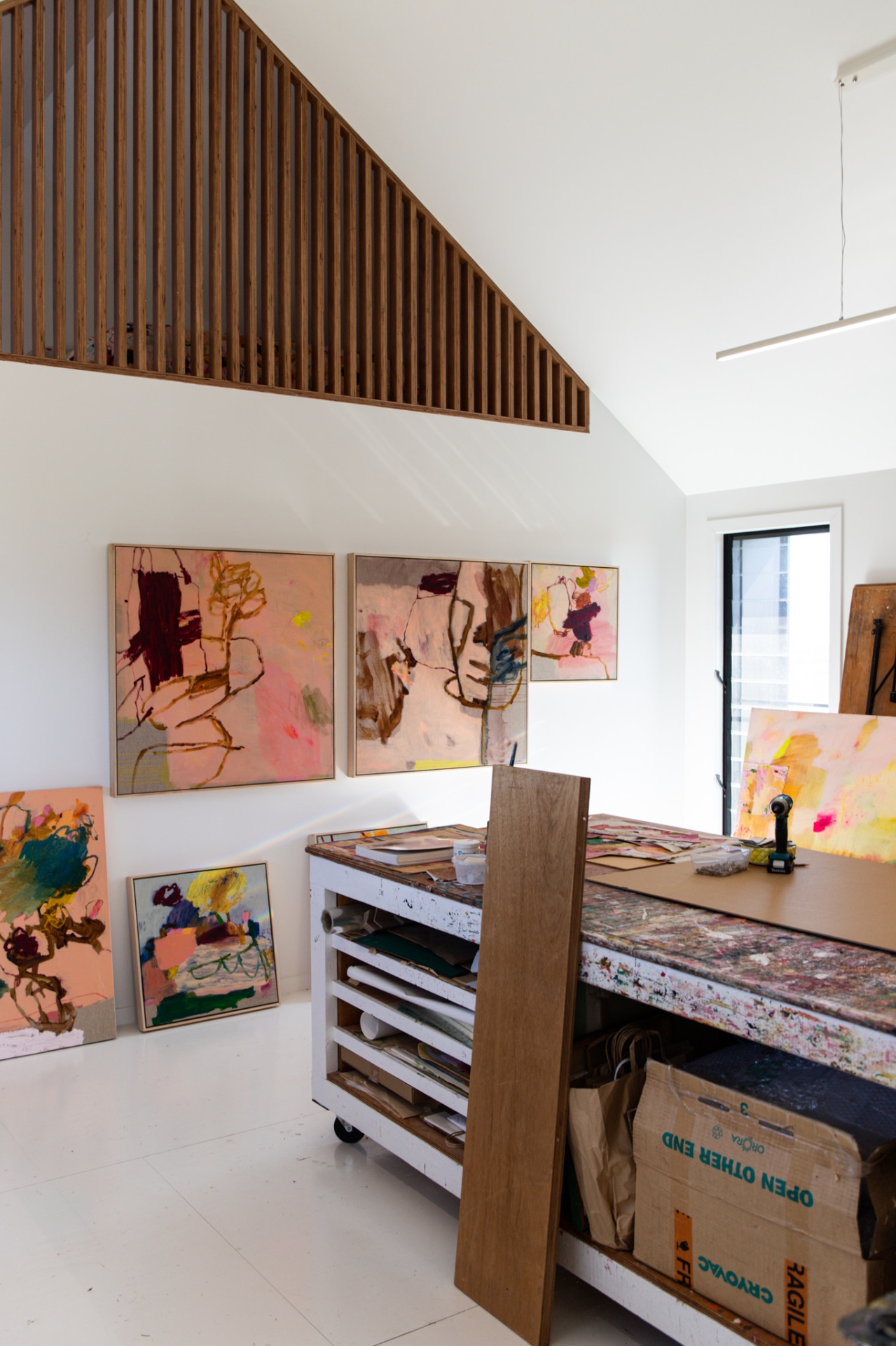 Artist's studio detail — 11
